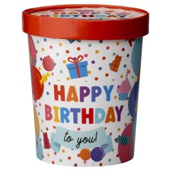 Paperdreams Candy Cup Ø12x14cm - Joyeux anniversaire