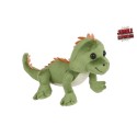 Peluche lézard Jungle expédition vert 35cm