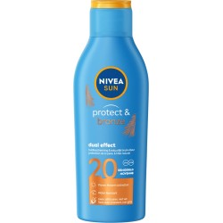 Nivea Sun Protect & Bronze Facteur 20 Crème Solaire 200 ml