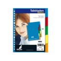 Kangaro Tab A5 vierge PP 120 microns assortis 17 trous 5 pièces en plastique