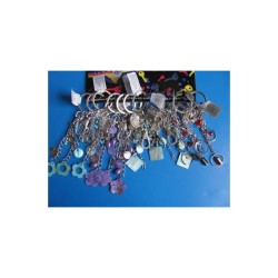 Porte-clés Bonheur-Déco-pendentif 12pcs
