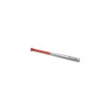 Batte de baseball bois rouge/argent 71cm