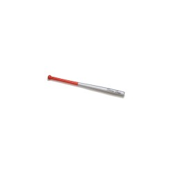 Batte de baseball bois rouge/argent 71cm