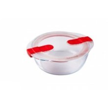 Pyrex COOK&HEAT Ovenschaal 20x18x7cm 1,1 Liter Met Magnetronbestendig Deksel