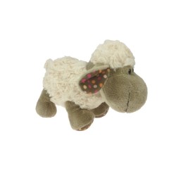 Peluche mouton debout douce bouclée 20cm