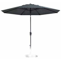 Parasol PAROS 300cm Opdraai GRIJS