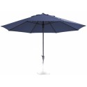 Parasol Timor 400cm à enroulement BLEU SAPHIERE