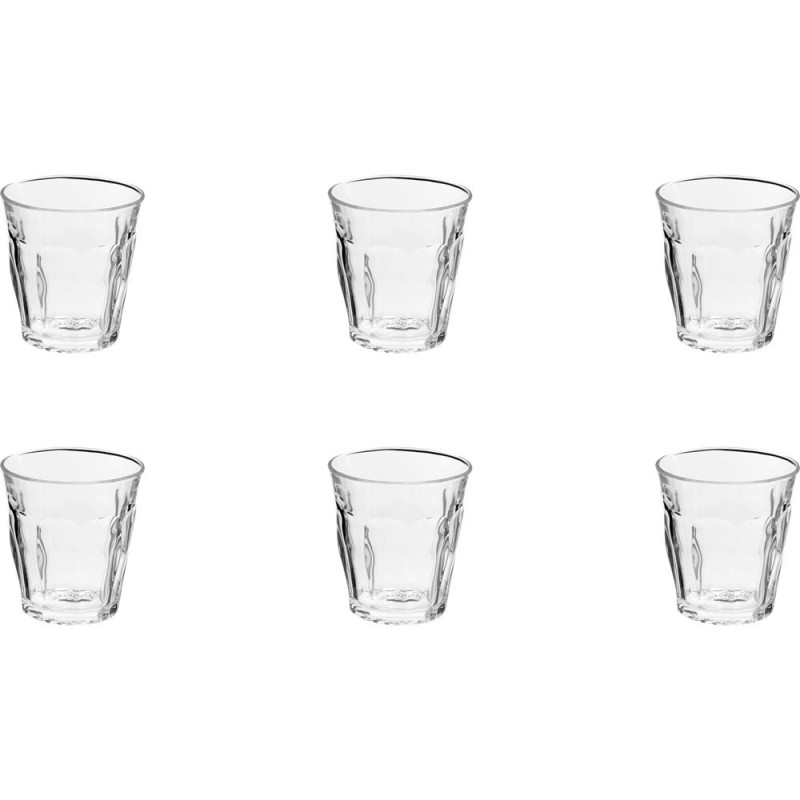 Duralex Tumbler Picardie 160ml Hardglas Doos A 6 Stuks