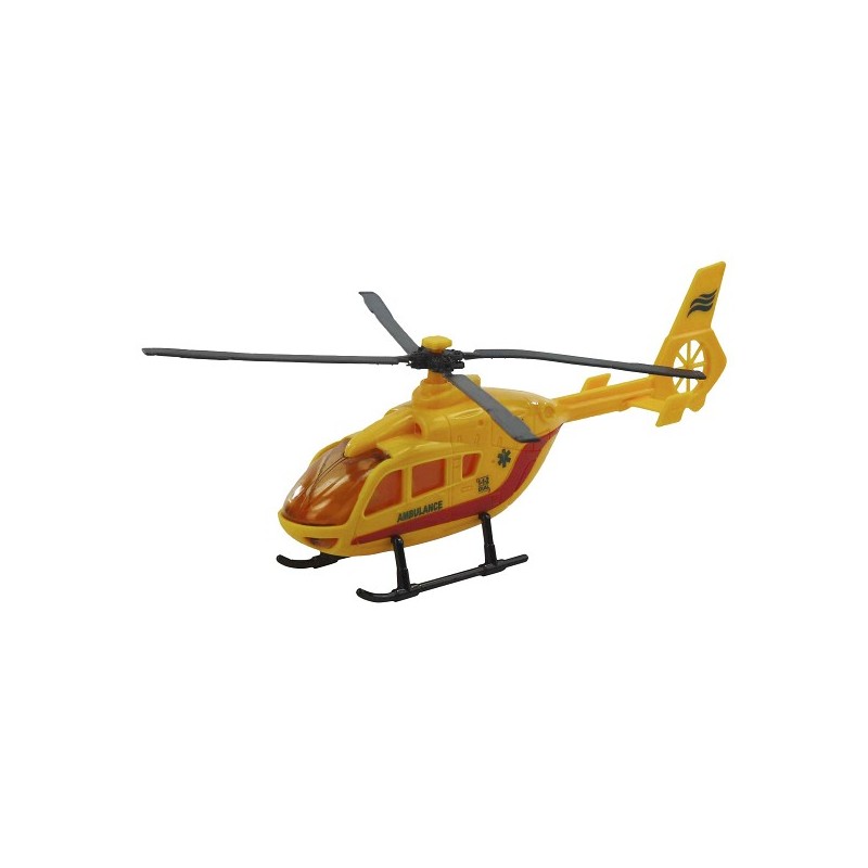 Traumahelicopter 1:64 geel