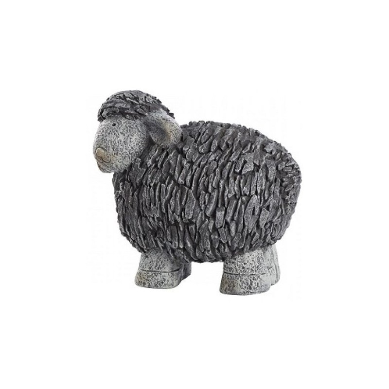 Tuinbeeld Schaap klein polystone 34x21x29,5cm