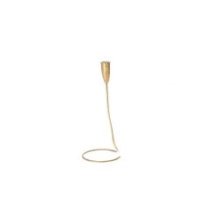 HBX natural living Bougeoir Astan métal 11,5xh38,3cm doré