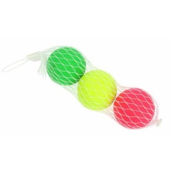 Ballons de beachball 40mm filet a 3 pièces couleurs assorties