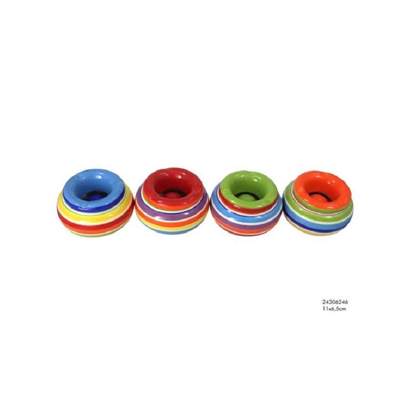 Asbak dolomite 11x6,5cm streep