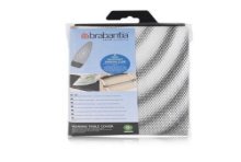 Brabantia overtrek 135x45 cm dikte 2 mm titan oval