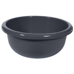 Curver Cuve à vaisselle ronde 4 litres anthracite diamètre 28x12cm
