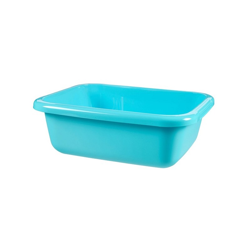 Curver Bol à vaisselle rectangulaire 9 litres molokai bleu 38,5x31x12,7cm