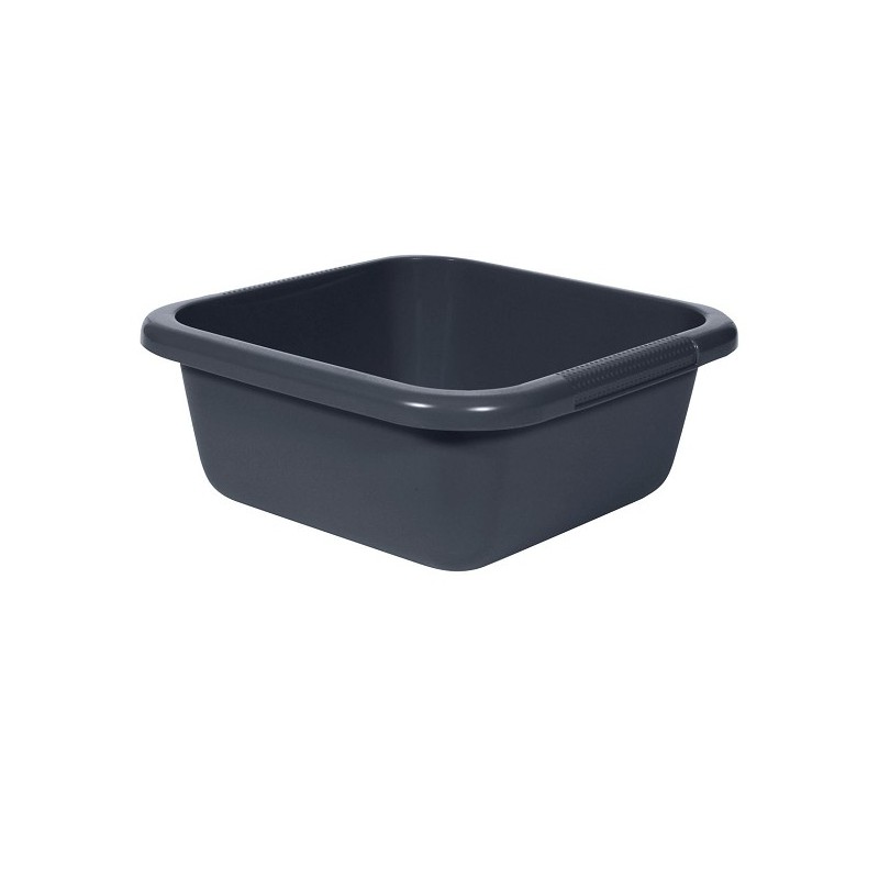 Curver Bol à vaisselle carré 6 litres anthracite 29x29x12cm