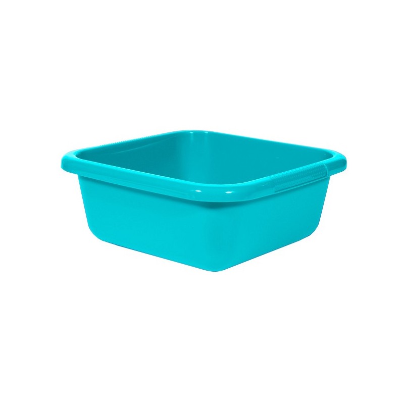 Curver Cuve à vaisselle carrée 10 litres molokai bleu 35x35x12cm