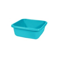 Curver Cuve à vaisselle carrée 15 litres molokai bleu 39x39x15cm