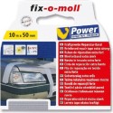 Fix-o-moll Ruban de soie gris 10mx50mm