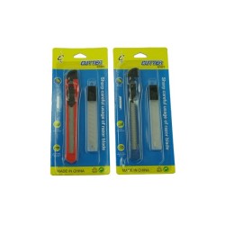 Hobbymes 9mm uitschuifbaar met reservemessen