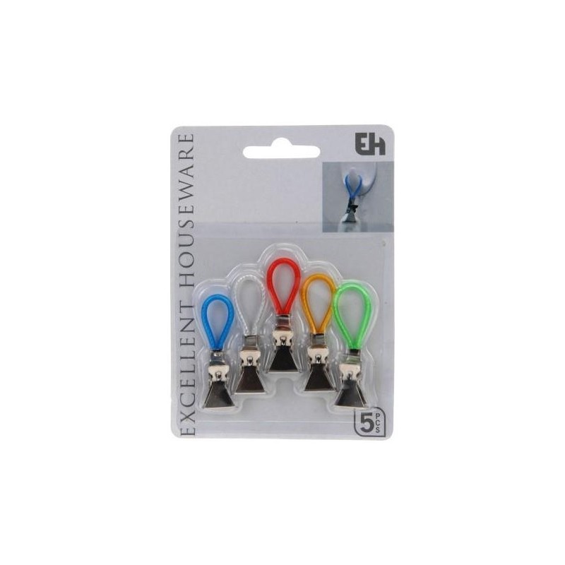 Excellent Houseware Handdoekklem 5sts blister