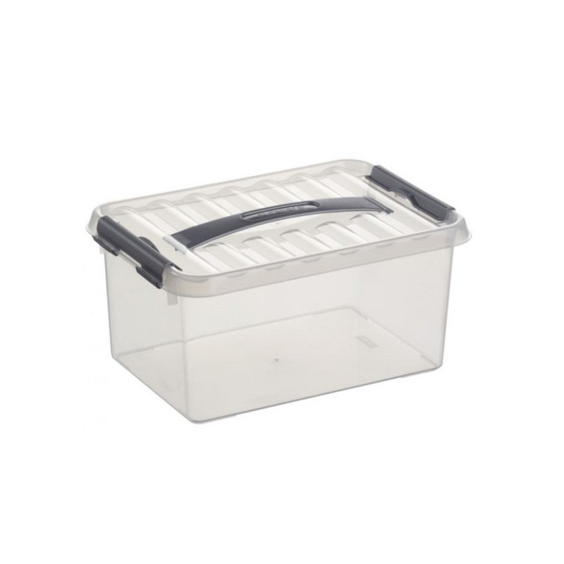 Boîte de rangement Sunware Q-line 6 litres transparente 30x20x14cm