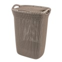 Curver Knit boîte à linge 57 litres marron 43x35xh61cm