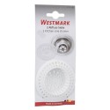 Crépine de vidange Westmark plastique 2 pièces Ø70mm x10mm