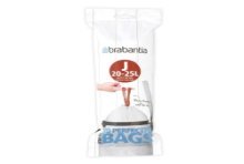 Sacs poubelle Brabantia PerfectFit 23 litres J rouleau de 20 sacs