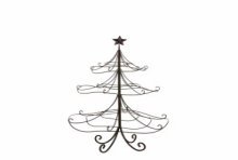 House of Seasons Sapin de Noël métal marron - 60x96cm
