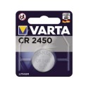Piles bouton Varta lithium CR2450 3V