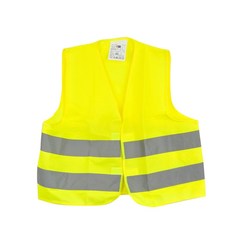 Gilet de sécurité enfants 3-12 ans jaune