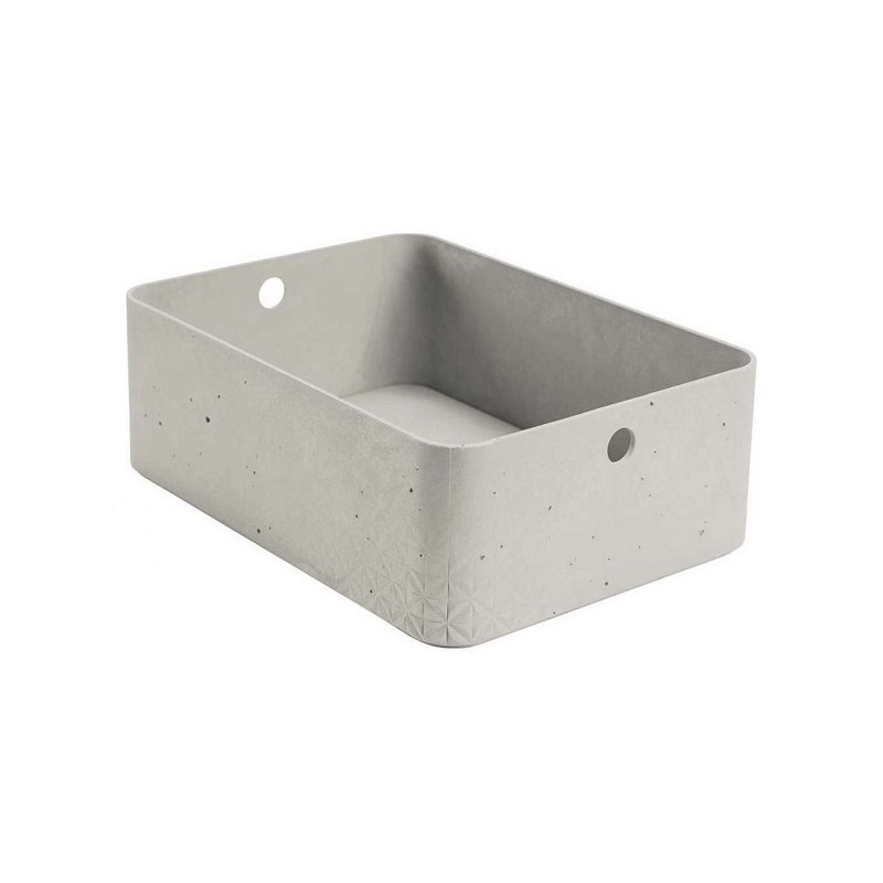 Curver Boîte de rangement en béton M 9,5 litres plastique 34x24x12cm