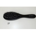 Brosse à cheveux avec épingle noir 22x6cm