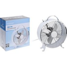 Ventilateur de table Ø26cm 25W blanc 2 vitesses