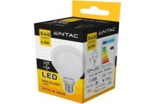 Entac LED lampen E14 540lm 6,5W 3000K mini globe