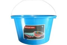 Curver emmer 5L met stalen hengsel blauw