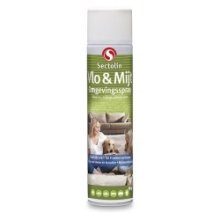 Sectolin Flea & Mite Environmental Spray 400 ml spray contre les puces, (poussière domestique), les acariens et les allergènes s