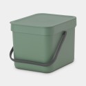 Brabantia Sort & Go poubelle 6L Vert Sapin