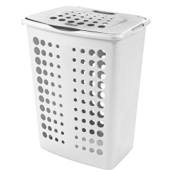 Curver Victor Boîte de lavage avec couvercle 60 litres blanc 34x45x57cm