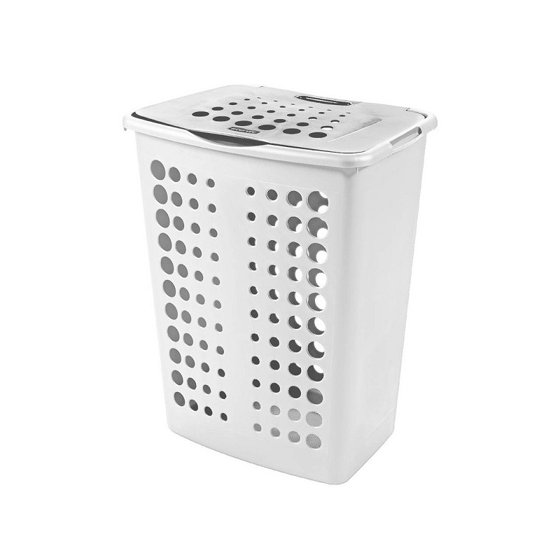 Curver Victor Wasbox met deksel 60 liter wit 34x45x57cm