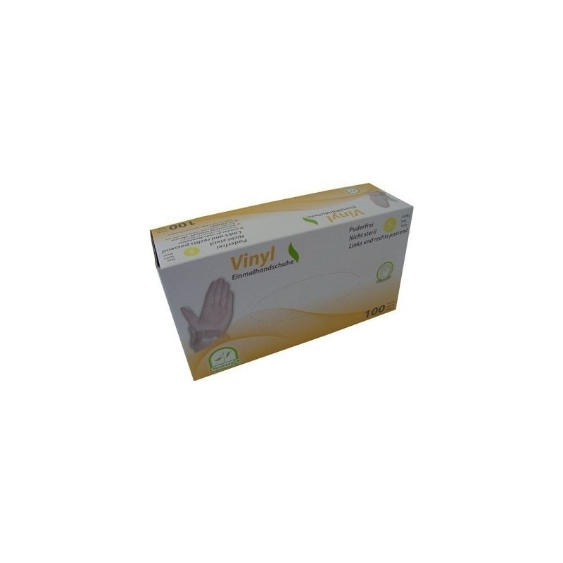 Medi-Inn® 100 Handschoenen Vinyl poedervrij "Comfort" S