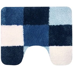 Brest Tapis de toilette 60x50cm bleu