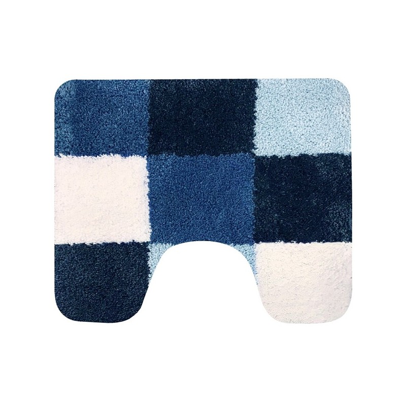 Brest Tapis de toilette 60x50cm bleu