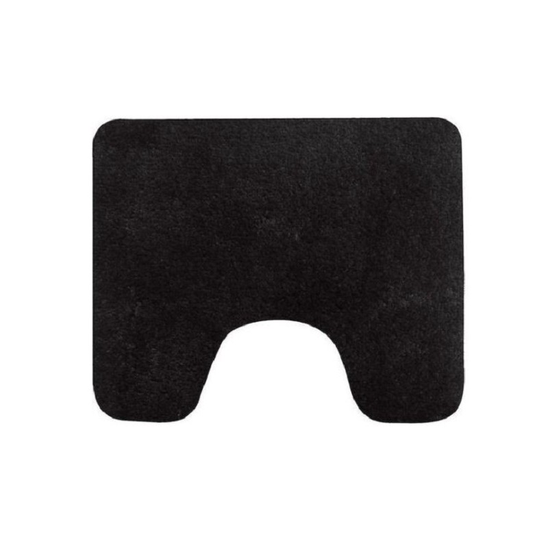 Caen Toiletmat 60x50cm zwart