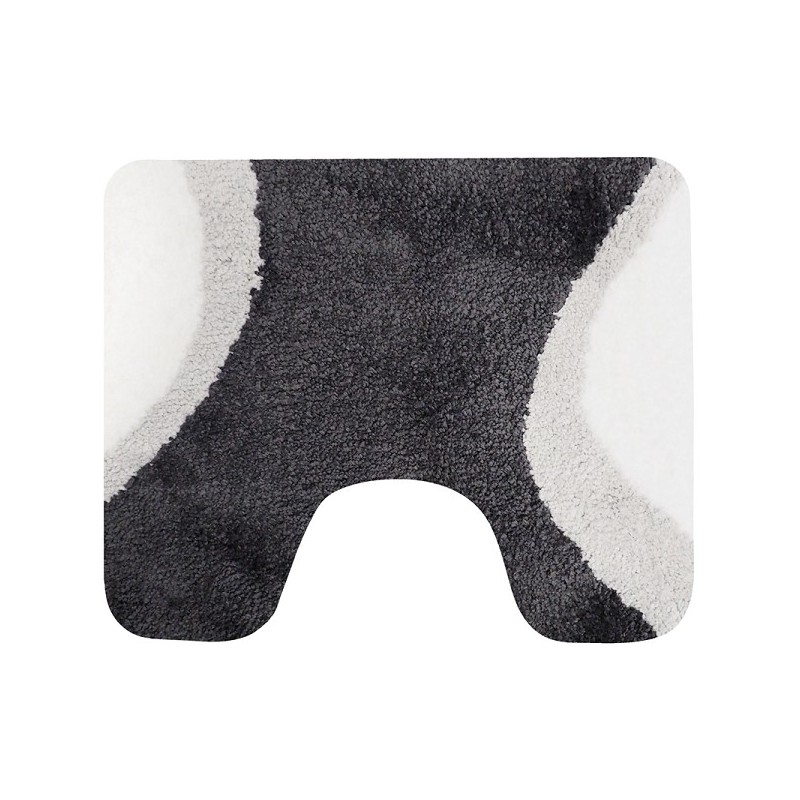 Metz Tapis de toilette 60x50cm gris