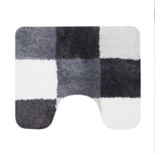 Tapis de toilette Brest 60x50cm gris