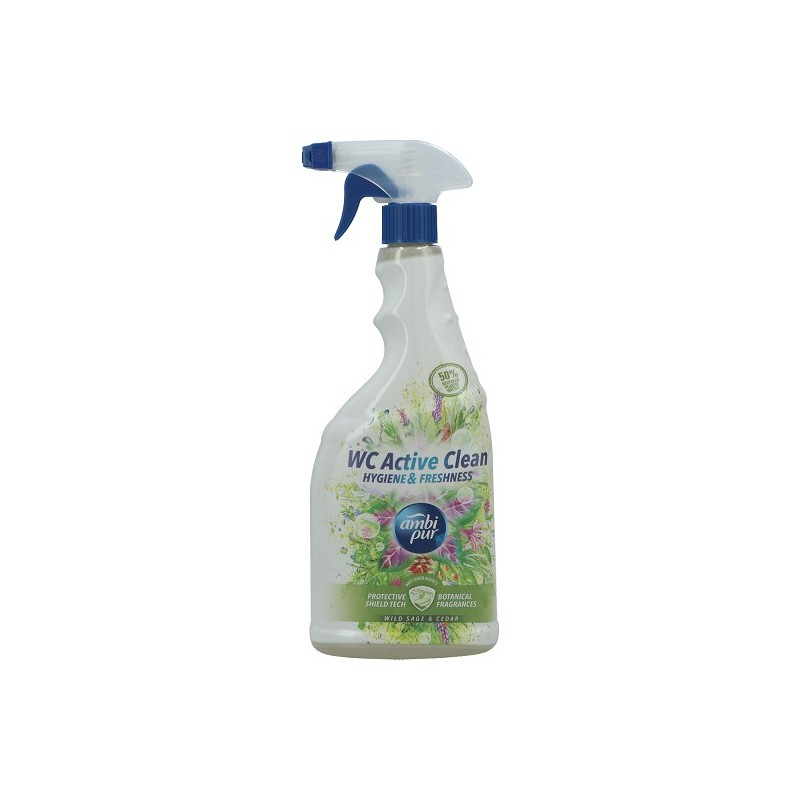 Ambi Pur WC Cleaner 750ml Agent nettoyant Sauge Sauvage & Cèdre