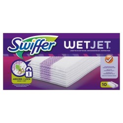 Recharge de lingettes nettoyantes pour système de nettoyage Swiffer WetJet, boîte de 10 pièces